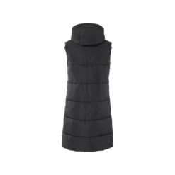 esmara® Damen Steppweste, wasserabweisendes Obermaterial (schwarz, XS(32/34)) - B-Ware neuwertig