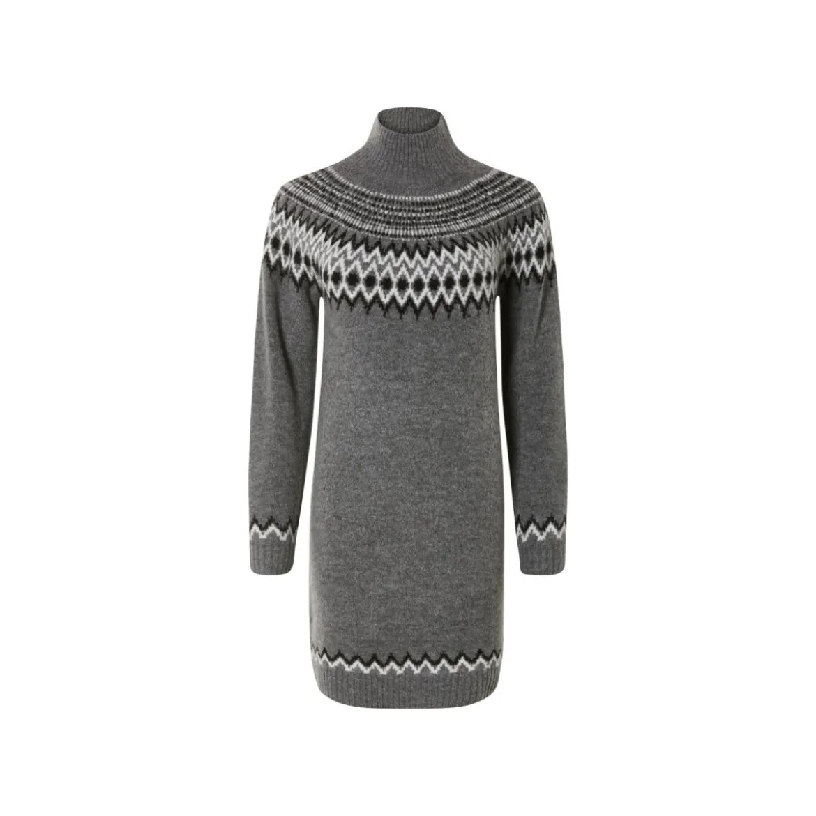 esmara® Damen Strickkleid, leger geschnitten - B-Ware