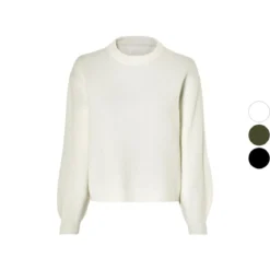 esmara® Damen Strickpullover, mit Wollanteil - B-Ware