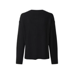 esmara® Damen Strickpullover (Schwarz, M(40/42)) - B-Ware neuwertig
