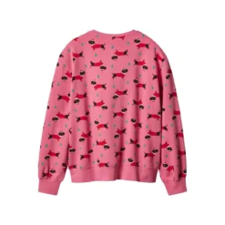 esmara® Damen Sweathoodie / Sweatpullover (Pink, XS(32/34)) - B-Ware neuwertig