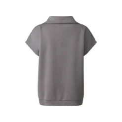 ESMARA® Damen Sweatshirt, mit Half-Zip (Grau, XS(32/34)) - B-Ware neuwertig