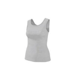esmara® Damen-Tops, gerippt, 2 Stück, M, grün/grau - B-Ware neuwertig