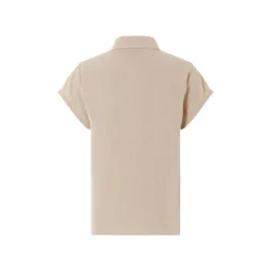 esmara® Damen Umstandsbluse, aus angenehm weichem Musselin (Beige, S(36/38)) - B-Ware neuwertig