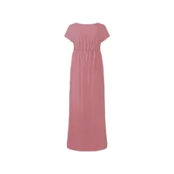 esmara Damen Umstands-Maxikleid, mit Gummizug in der Taille - B-Ware