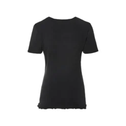 esmara® Damen Unterwäsche-Set, 2-teilig, in Ripp-Qualität (Schwarz, M(40/42)) - B-Ware sehr gut