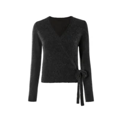 esmara® Damen Wickelcardigan, mit Wollanteil - B-Ware