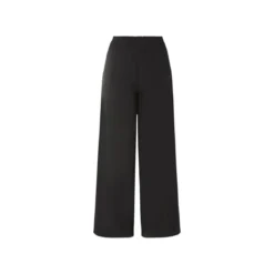 esmara® Damen Wide-Leg-Hose, normale Leibhöhe (Schwarz, S(36/38)) - B-Ware neuwertig