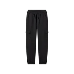 esmara® KIDS Kinder-Cargo-Sweathose, 146/152, schwarz - B-Ware neuwertig
