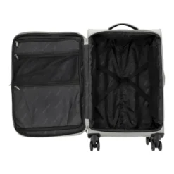 esmara® 2-teiliges Trolley-Reisekoffer-Set, grau - B-Ware