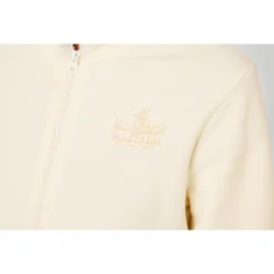 esmara® x Grand Polo Damen Fleecejacke, mit Stickerei - B-Ware