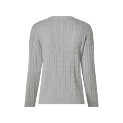 ESMARA® x U.S. Grand Polo Damen Strickpullover (Grau, L(44/46)) - B-Ware sehr gut