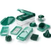 Genius Nicer Dicer Fusion Smart, 16-teilig, 1,25 l Auffangbehälter, Klingen aus Edelstahl - B-Ware neuwertig