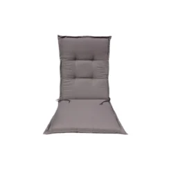 GO-DE Textil Sessel-Auflage mittel, 108 x 50 cm, grau - B-Ware neuwertig