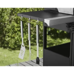 GRILLMEISTER Gasgrill, 4plus1 Brenner, 19,7 kW, mit 4 Garzonen - B-Ware neuwertig