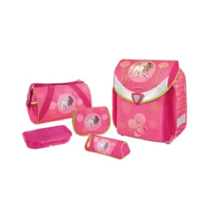 Herlitz Schulranzen Flexi Plus, Spring Horses - B-Ware neuwertig