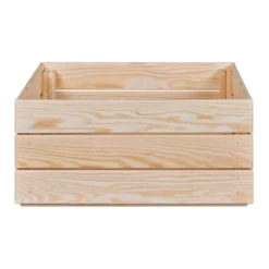 Inter Link Holzkiste »Valloni«, 3er Set, natur unbehandelt (M) - B-Ware sehr gut
