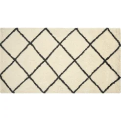 Langflor-Teppich, 80 x 150 cm / Ø 100 cm - B-Ware