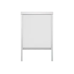 Lichtblick Dachfensterrollo Skylight, für Velux-Fenster, verdunkelnd, wärmeisolierend, 97,3 x 122 cm, SK08, weiß - B-Ware neuwertig