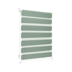 Lichtblick Duo-Rollo Klemmfix, ohne Bohren, verspannt, blickdicht, ab 45 x 150 cm - B-Ware
