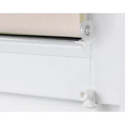 Lichtblick Duo-Rollo Klemmfix, ohne Bohren, verspannt, blickdicht, ab 45 x 150 cm - B-Ware