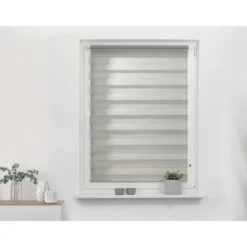 LICHTBLICK Duo Rollo Klemmfix, ohne Bohren, ab 45 x 150 cm - B-Ware