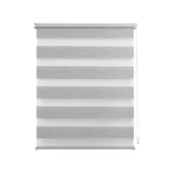 LICHTBLICK Duo Rollo Klemmfix, ohne Bohren, meliert, ab 45 x 150 cm - B-Ware