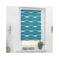 Lichtblick Duo Rollo Welle Klemmfix, ohne Bohren, ab 45 x 150 cm - B-Ware