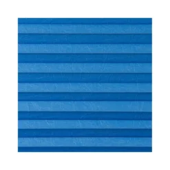 Lichtblick Plissee Haftfix, ohne Bohren, Blau, 60x130 cm - B-Ware neuwertig