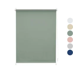 Lichtblick Rollo Klemmfix, ohne Bohren, verspannt, Verdunkelung, ab 45 x 150 cm - B-Ware
