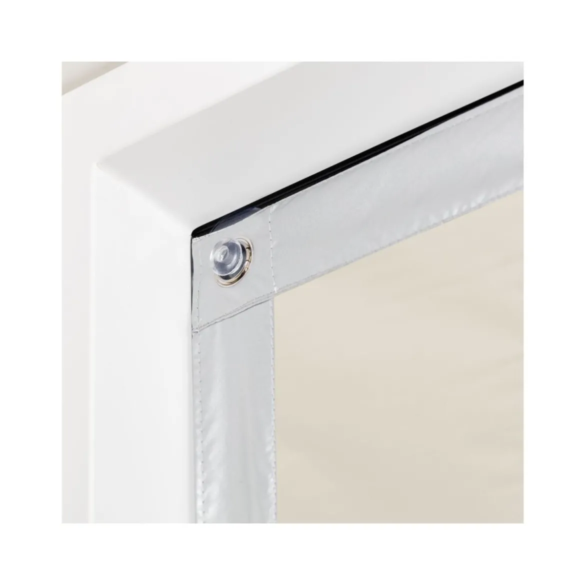 Lichtblick Sonnenschutz Dachfenster »Haftfix«, ohne Bohren, Verdunkelungsfunktion, 36 x 76,9 cm, creme - B-Ware sehr gut