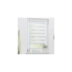 Lichtblick 2x Set Duo Rollo, Klemmfix ohne Bohren, 120 x 150 cm, weiß - B-Ware sehr gut