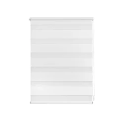 Lichtblick 2x Set Duo Rollo, Klemmfix ohne Bohren, 120 x 150 cm, weiß - B-Ware sehr gut