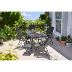 LIVARNO® Alu-Gartentisch »Houston / Toronto«, 120-180 x 89 x 75 cm - B-Ware