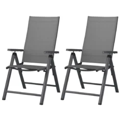 LIVARNO® Alu-Klappsessel »Houston« anthrazit, 2 Stück - B-Ware