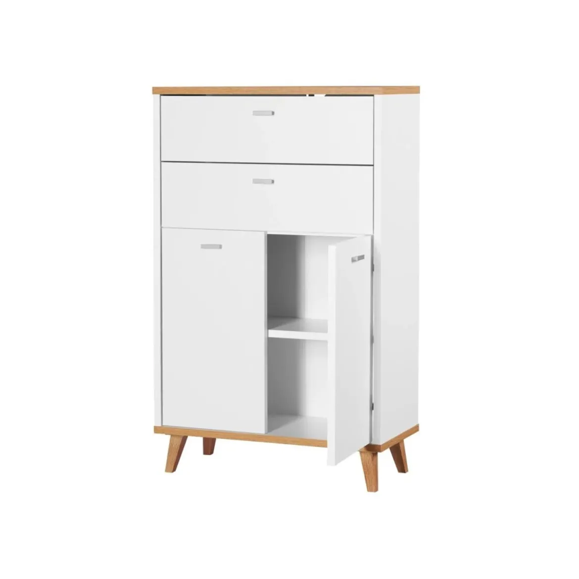 LIVARNO® Bad-Seitenschrank Corfu, weiß - B-Ware