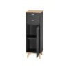 LIVARNO® Bad-Seitenschrank Corfu, anthrazit - B-Ware