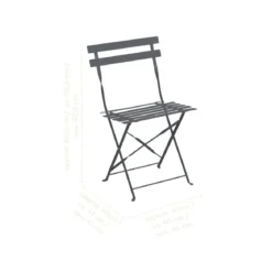 LIVARNO® Bistro-Set, 3-teilig (Anthrazit) - B-Ware sehr gut
