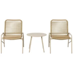 LIVARNO® Gartenmöbel-Set, 3-teilig - B-Ware