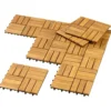 LIVARNO® Holzfliesen, 9 Stück - B-Ware