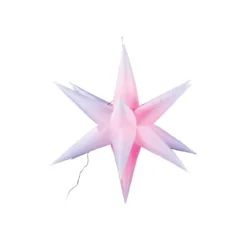 LIVARNO home Aufblasbare LED-Weihnachtsfigur, Weihnachtsstern - B-Ware gut