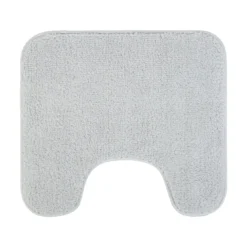 LIVARNO home Badezimmergarnitur-Set, 2-teilig (Teppich/ mit WC-Ausschnitt, grau) - B-Ware neuwertig