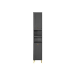LIVARNO Home Bad-Hochschrank, Wellenoptik - B-Ware