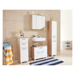 LIVARNO home Bad-Schrank »Palermo«, höhenverstellbare Füße - B-Ware