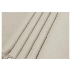 LIVARNO home Bettwäsche, aus Musselin, 155 x 220 cm, beige - B-Ware sehr gut