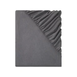 LIVARNO home Feinbiber-Spannbettlaken, 180-200 x 200 cm - B-Ware