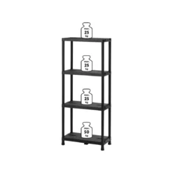 LIVARNO home Haushaltsregal, aus recyceltem Material - B-Ware sehr gut
