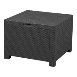LIVARNO home Loungeset, 4-teilig, Pre Zero, anthrazit/grau - B-Ware sehr gut
