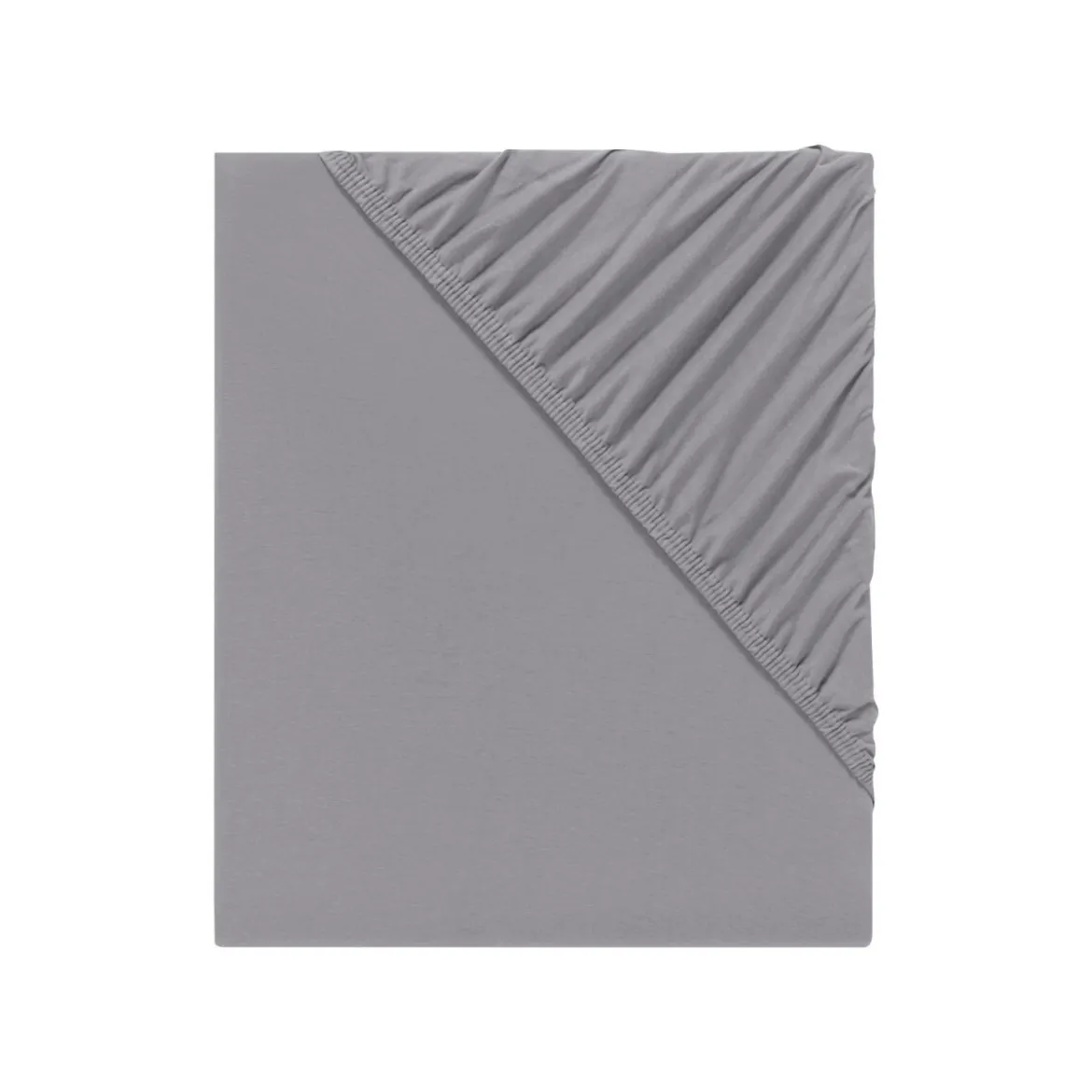 LIVARNO home Mikrofaser-Jersey-Spannbettlaken, 180-200 x 200 cm - B-Ware