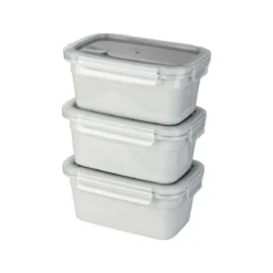 LIVARNO home Mikrowellendosen-Set, BPA-frei - B-Ware